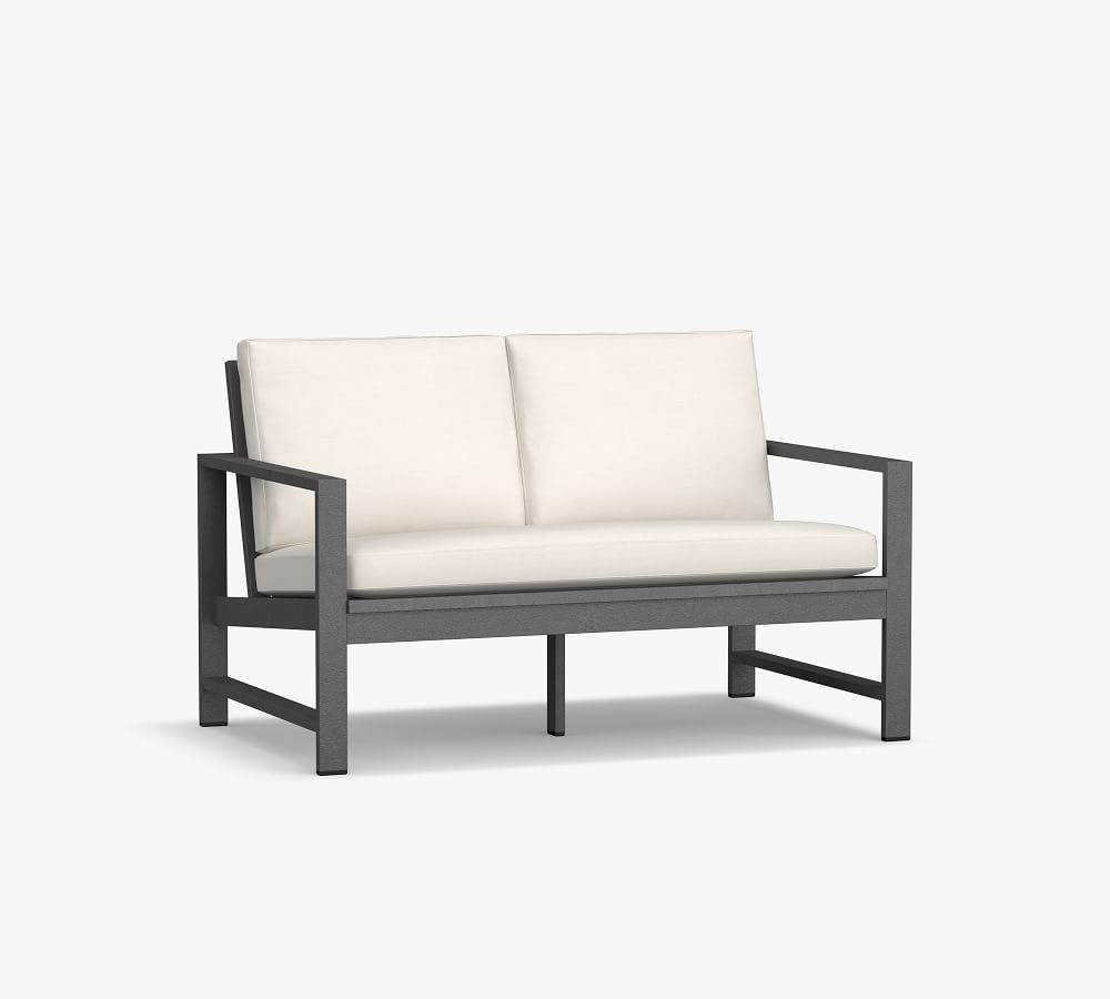 Indio 50" Metal Loveseat | Pottery Barn (US)
