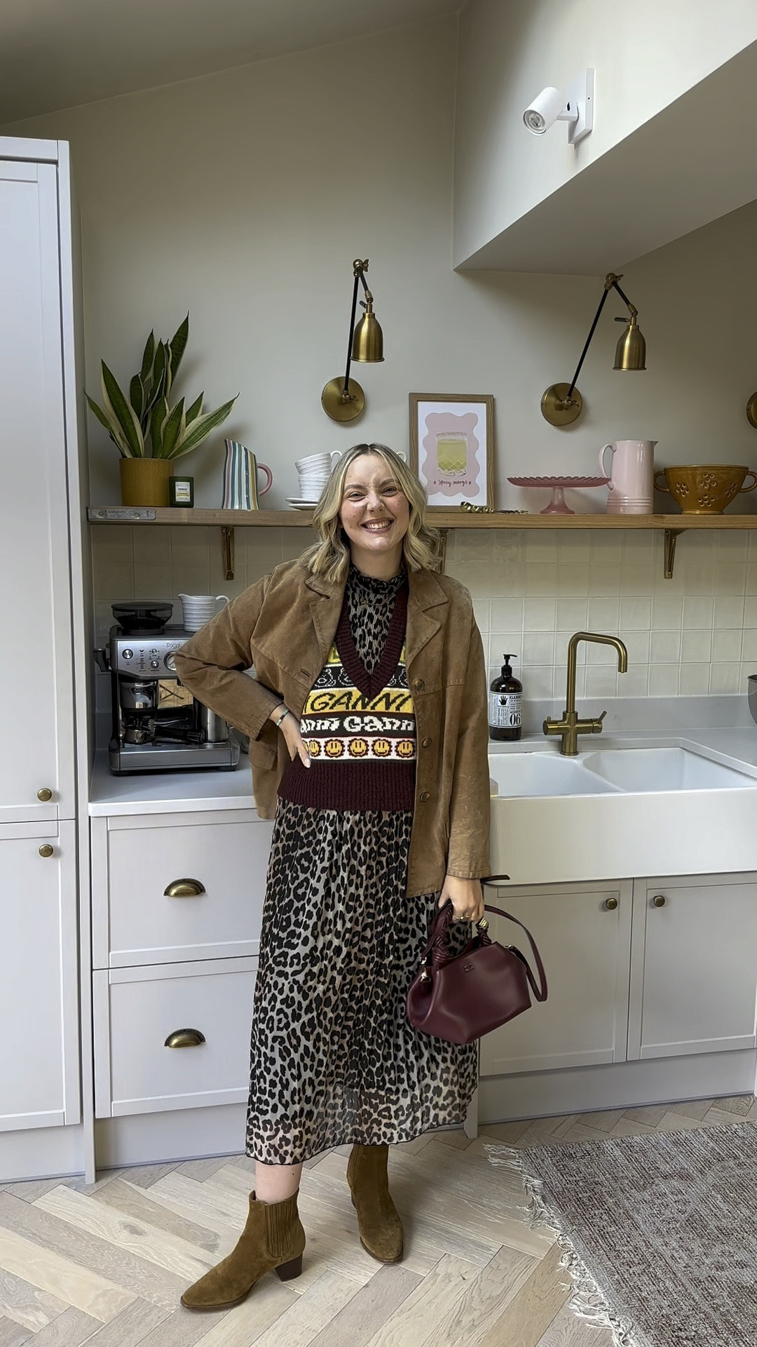Day shopping at Bicester Village with a thrifted outfit 😍.
Sezane Boots
Ganni dress, Vest and bag
Well worn suede jacket 

#LTKmidsize #LTKautumn #LTKuk
