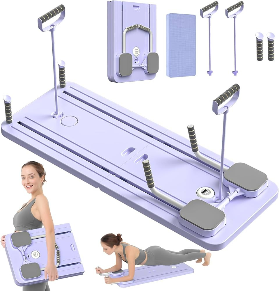 JANUA Pilates Board - 2024 Pilates Reformer Set, Multi-Purpose Foldable Pilates Reformer Board fo... | Amazon (US)