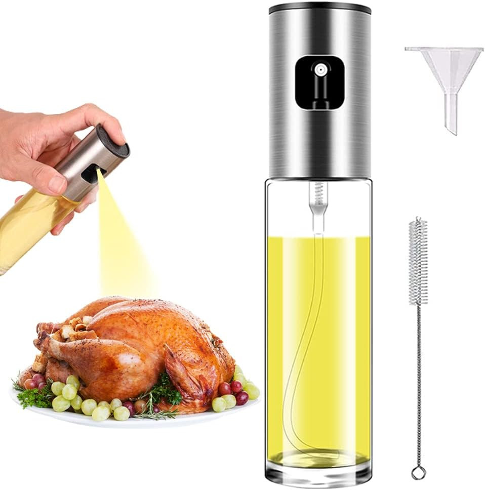 Oil Sprayer for Cooking Olive Oil Sprayer Mister for Air Fryer Vegetable Vinegar Oil Portable Min... | Amazon (US)