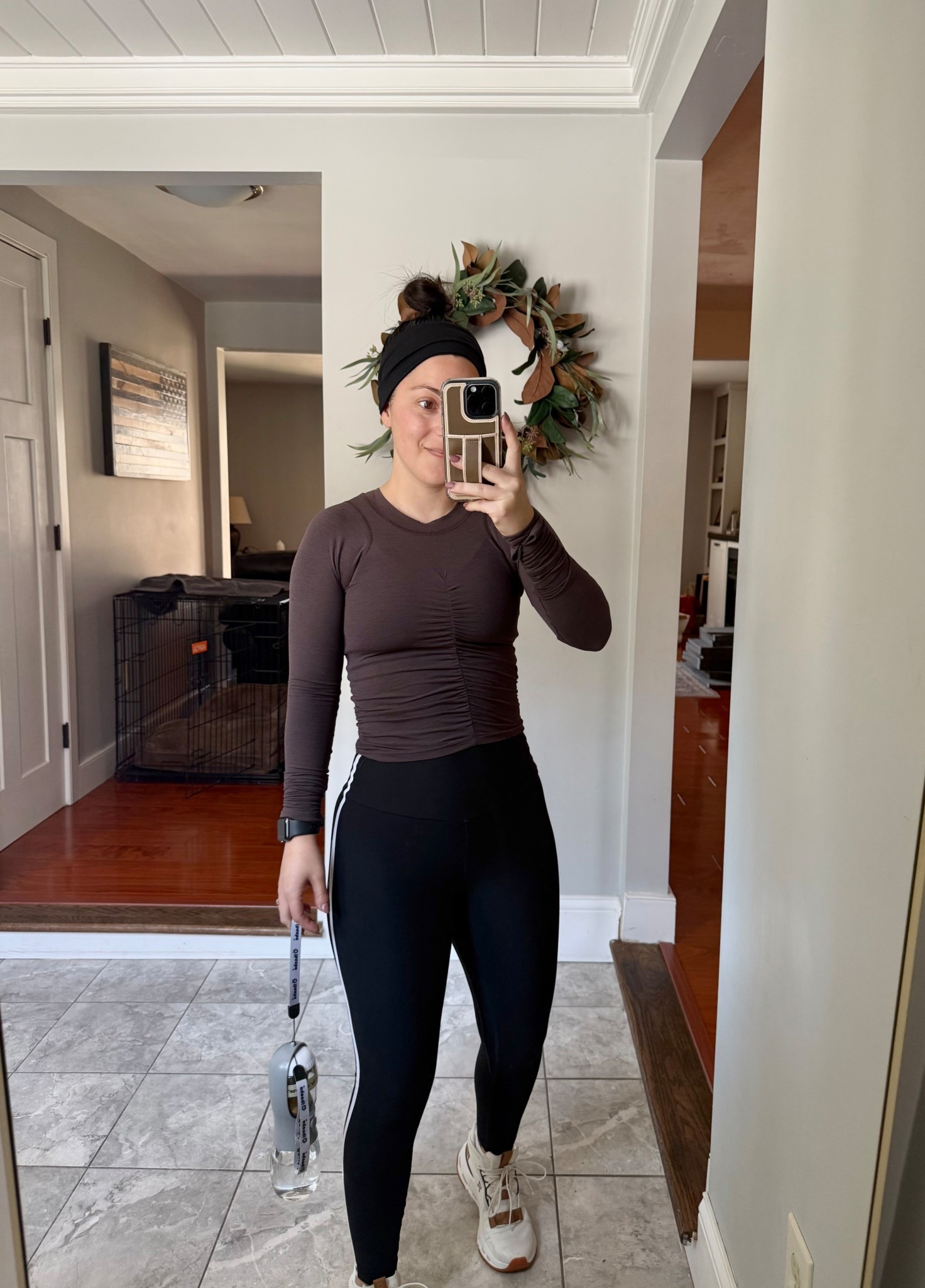 Walking ootd, petite friendly! Size small short leggings, xs top, sneakers are true to size!
For reference I am:
5ft, 120lbs, 26” waist

Workout outfits
Activewear
Petite outfits
Petite leggings
Casual outfits
Spring outfits

#LTKActive #LTKPetite #LTKSeasonal