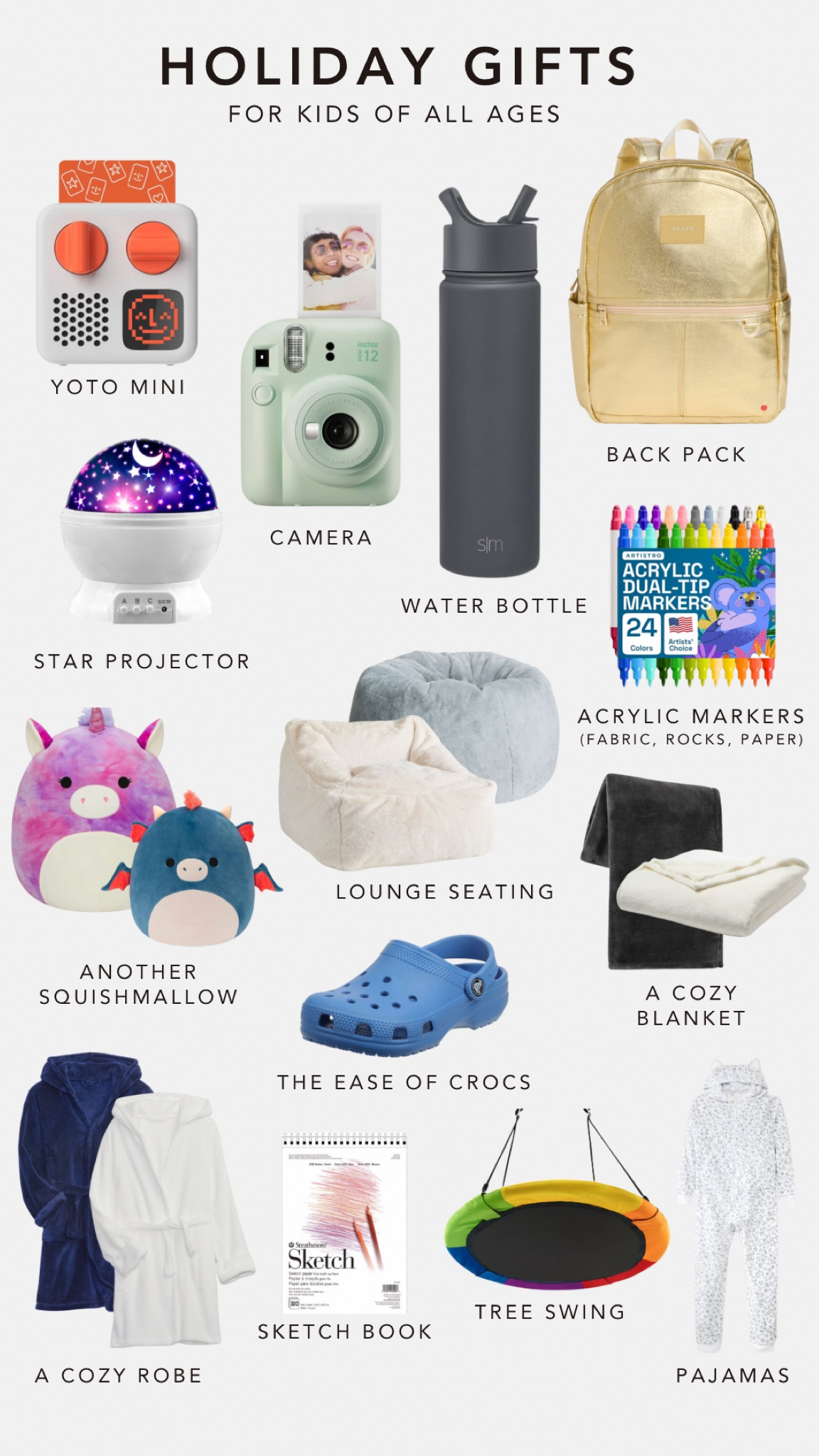 Kids have such varying interests and wants for their wish list, but these are some tried and true gifts that are good for kiddos of all ages! 

#LTKHoliday #LTKKids #LTKFamily