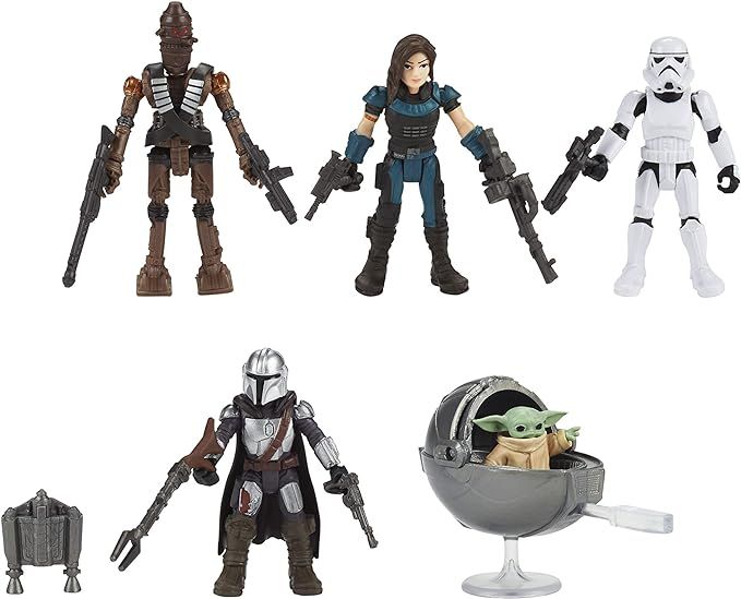 STAR WARS Mission Fleet Defend The Child 2.5-Inch-Scale Figure 5-Pack with Accessories, Toys for ... | Amazon (US)