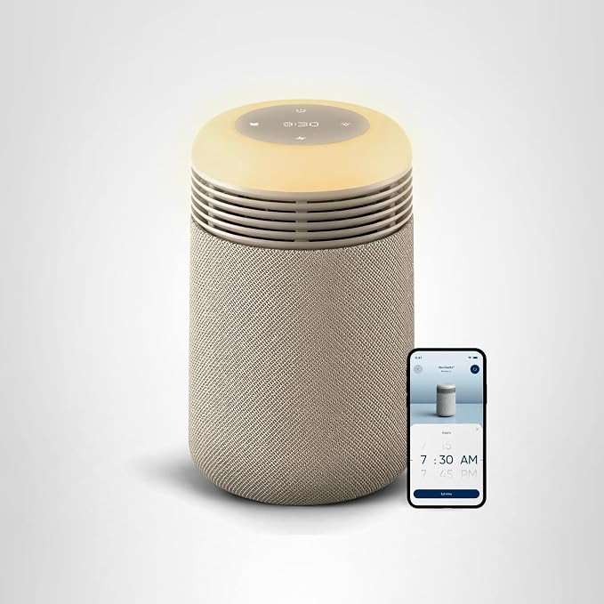BLUEAIR Air Purifier & Sunrise Alarm Clock for Bedroom, Nursery – HEPA, HEPASilent™, Wake-Up ... | Amazon (US)
