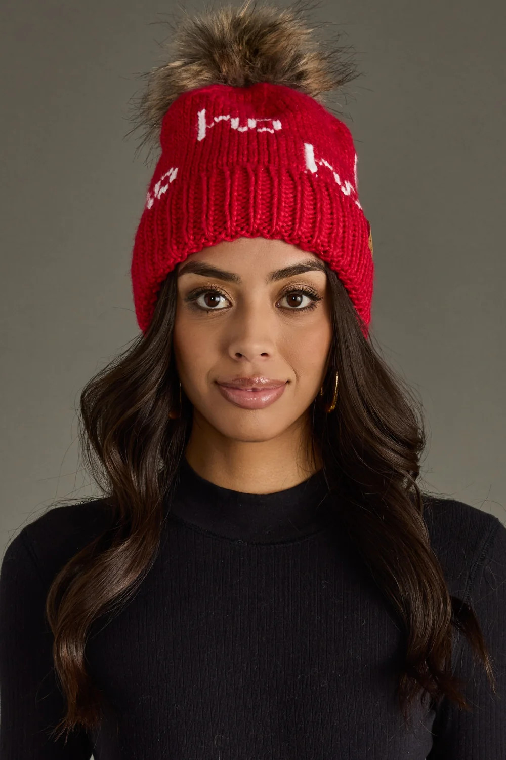 Ho Ho Ho Pom Hat - Red | Panache Accessories