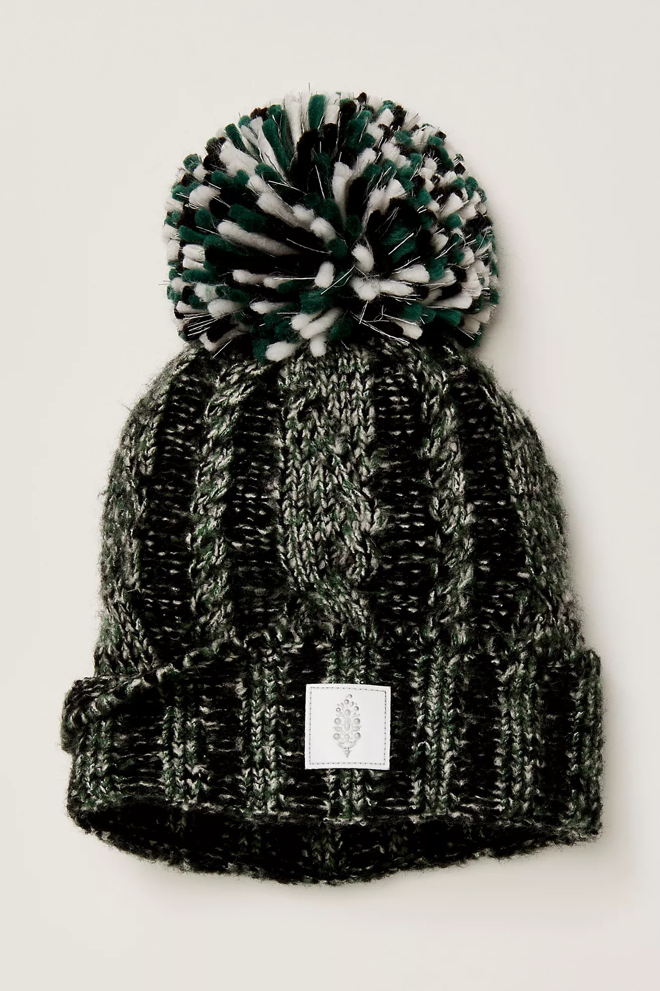Pow Party Reflective Beanie | Free People (Global - UK&FR Excluded)