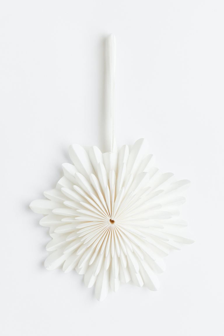 Paper Christmas Ornament - White - Home All | H&M US | H&M (US + CA)