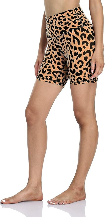 HeyNuts Hawthorn Athletic Women's High Waist Yoga Shorts Biker Shorts 6''/ 8''/ 10'' | Amazon (US)