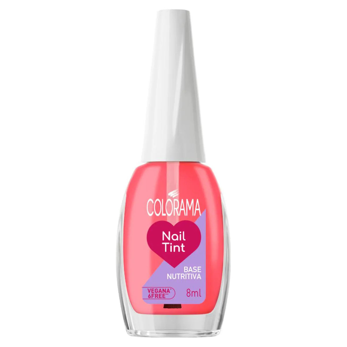 Esmalte Base Nutritiva Colorama Salva Unhas Nail Tint 8Ml | DrogaRaia (BR)
