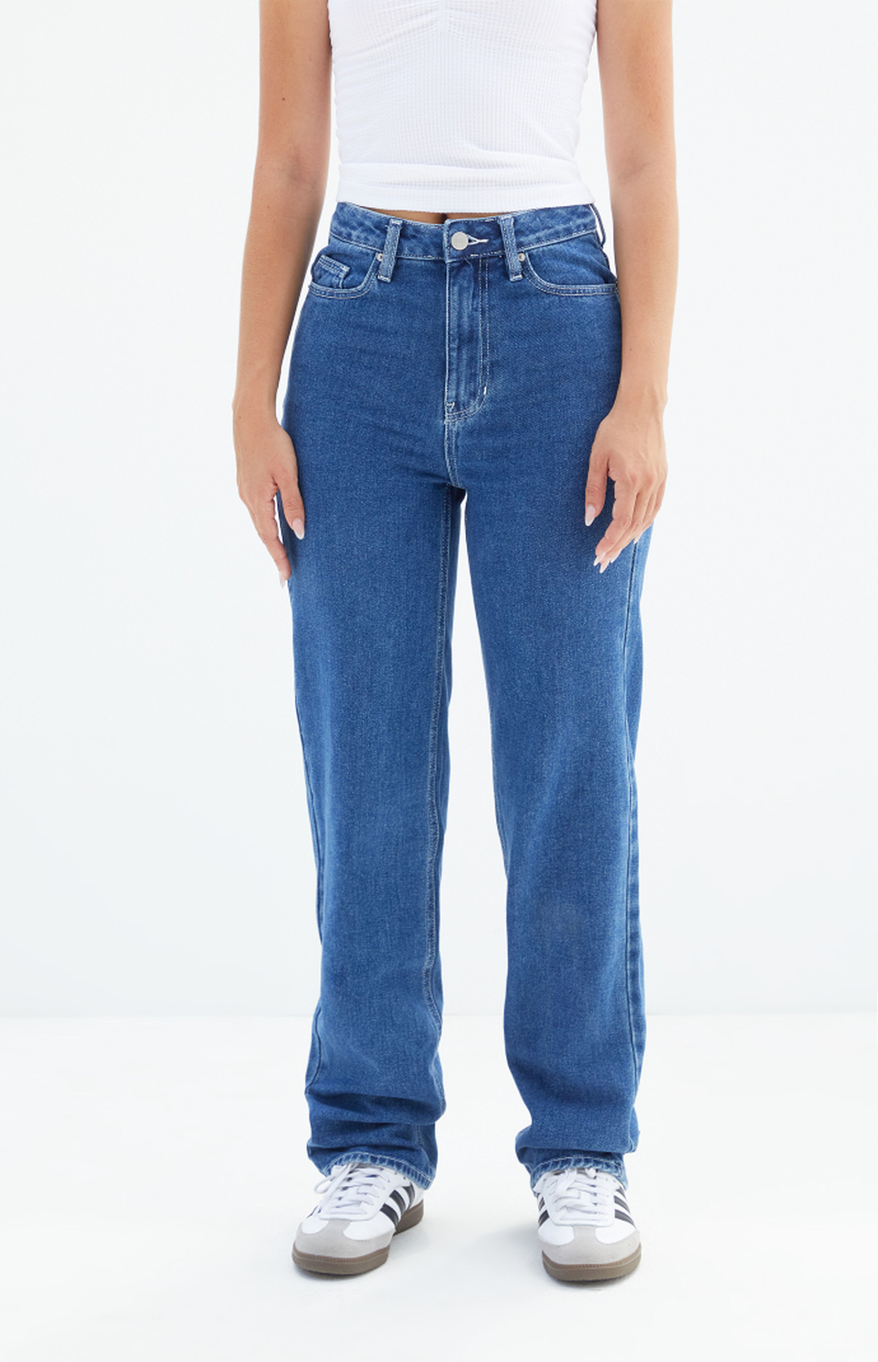 PacSun Dark Indigo '90s Boyfriend Jeans | PacSun | PacSun
