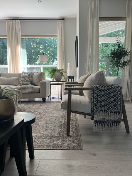 My boucle arm chairs are on sale! These are so comfy, I love them! And my Billie rug from Loloi is 70% off! 
Home decor, modern organic furniture 

#LTKSeasonal #LTKFind #LTKhome