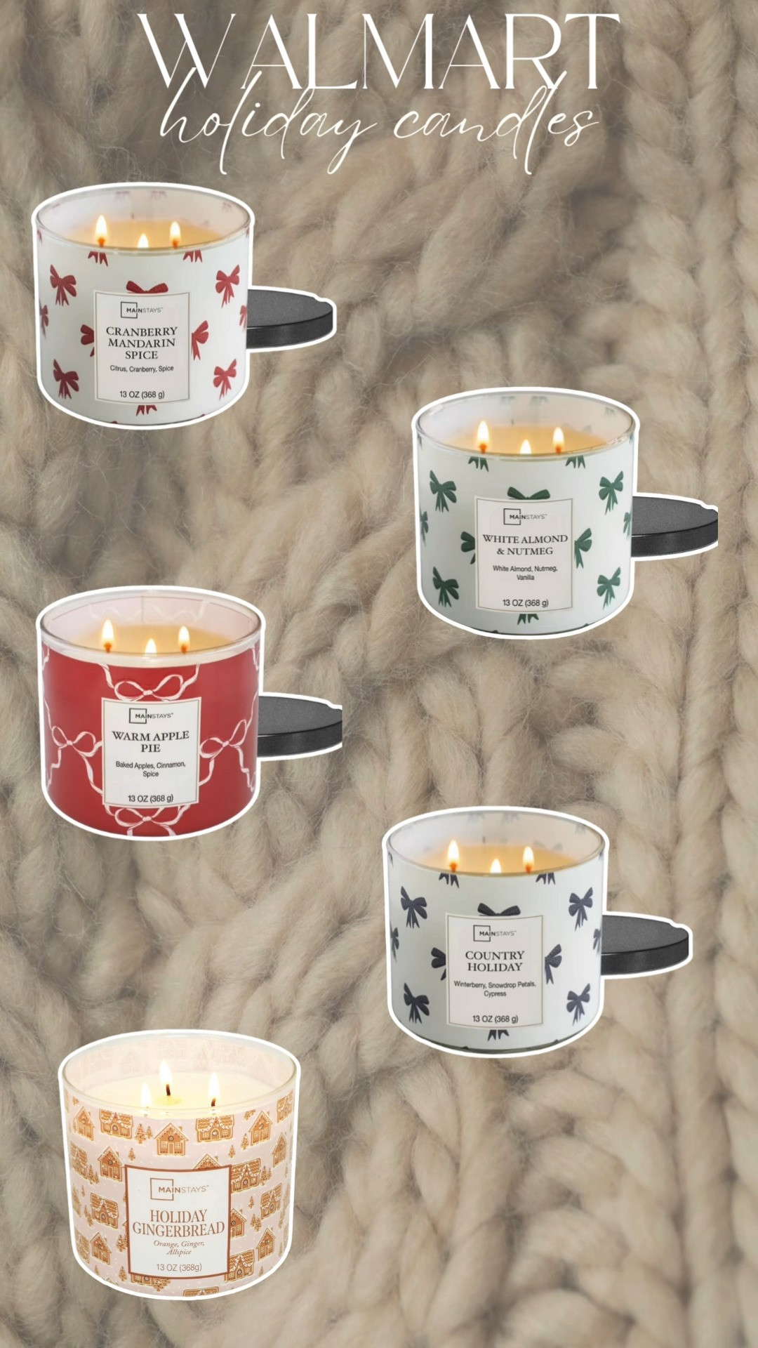 Walmart. Candles. Home decor. Christmas. Holiday. Trending. Best Sellers. Viral. Affordable 

 #LTKSeasonal #LTKFindsUnder50 #LTKFindsUnder100