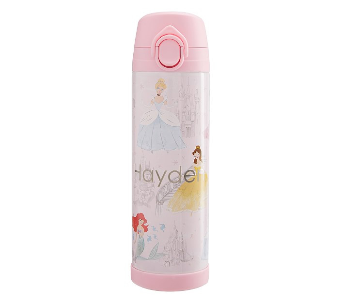 Mackenzie Disney Princess Castle Water Bottles | Pottery Barn Kids