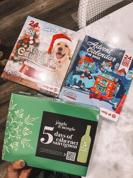 Can’t stop won’t stop w/ advent calendars LMAO😂👀🎄 found the pups a couple more! And I like reds 🍷 so I guess we’re getting lit this season🤷🏼‍♀️

#LTKSeasonal #LTKHoliday #LTKunder50