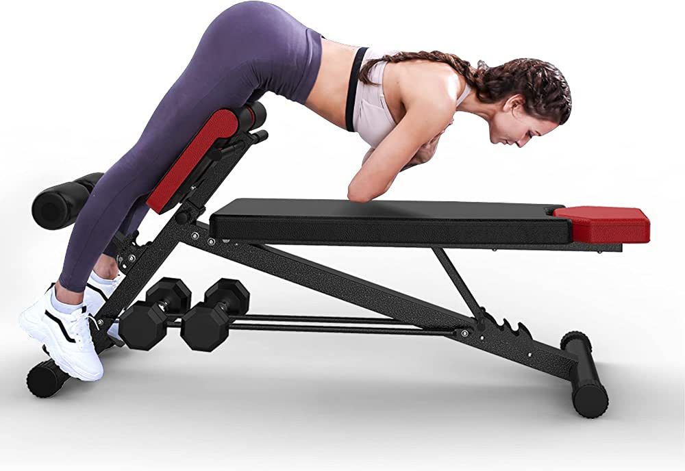Finer Form Multi-Functional Gym Bench for Full All-in-One Body Workout – Versatile Fitness Equi... | Amazon (US)
