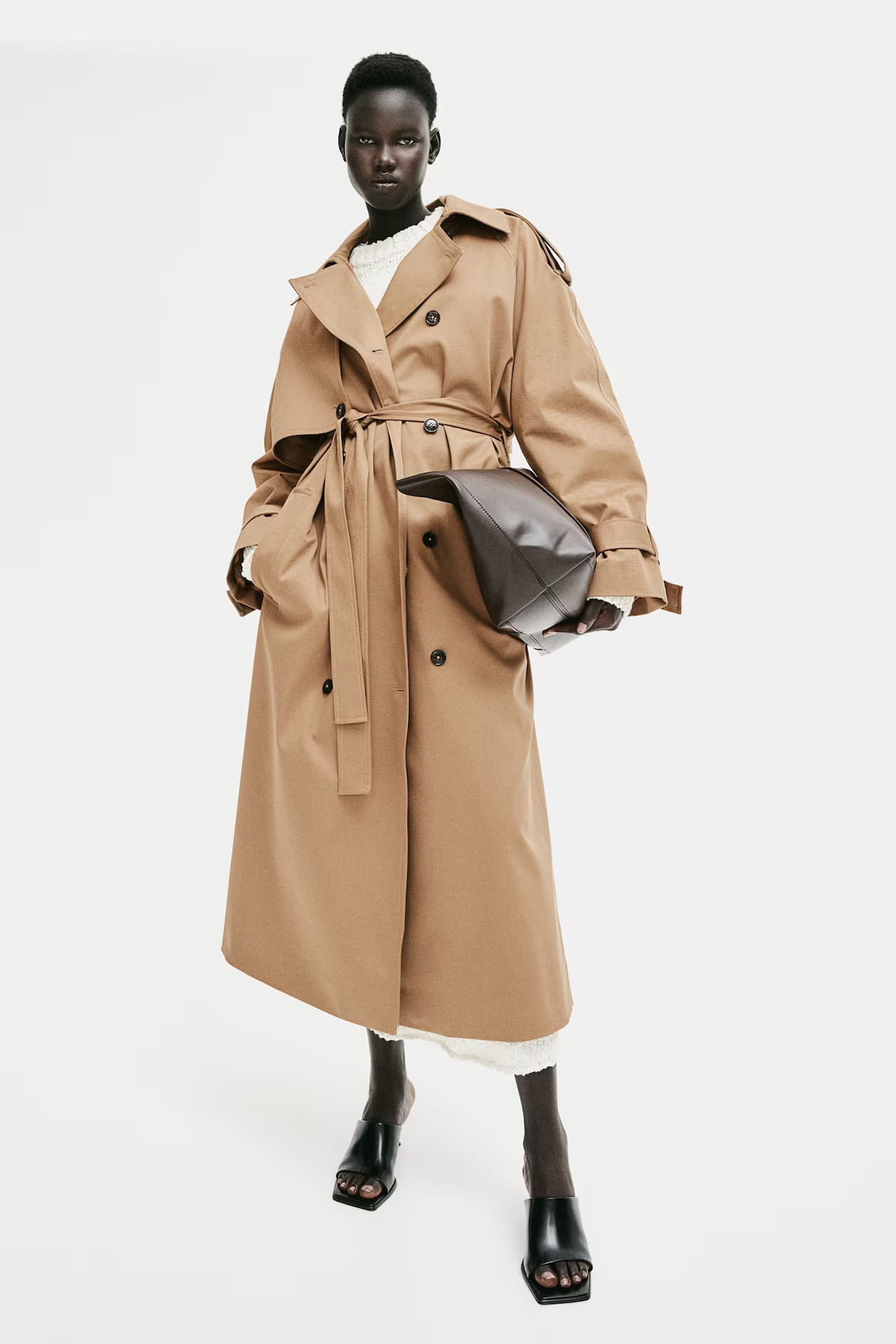 Trenchcoat - Beige - Ladies | H&M AT | H&M (DE, AT, CH, NL, FI)