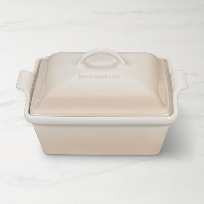 Le Creuset Heritage Stoneware Square Covered Casserole, Sale | Williams-Sonoma