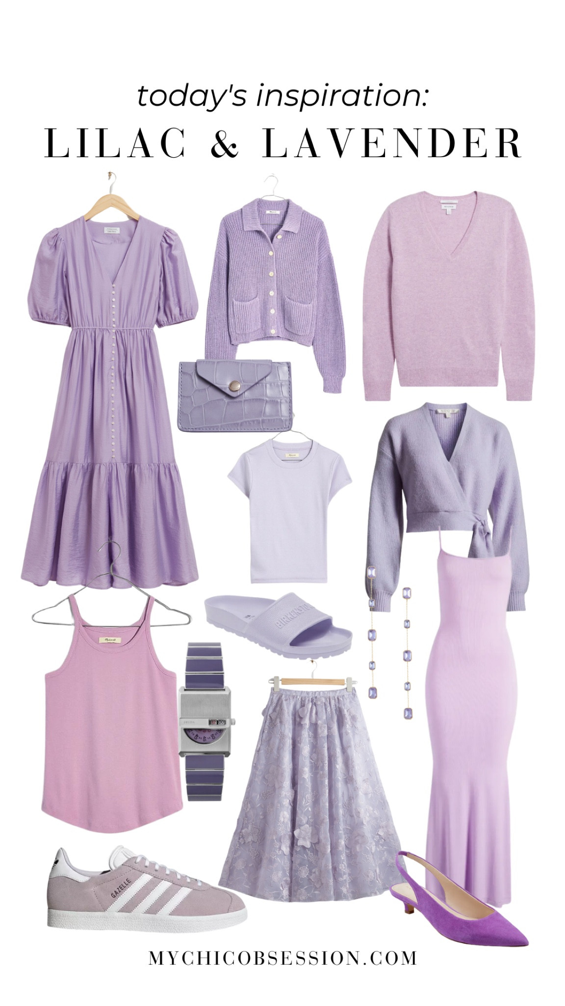 Spring outfits are the perfect opportunity to incorporate a pastel piece into your look. Here are a few lilac and lavender pieces for inspiration. 

#LTKSeasonal #LTKstyletip