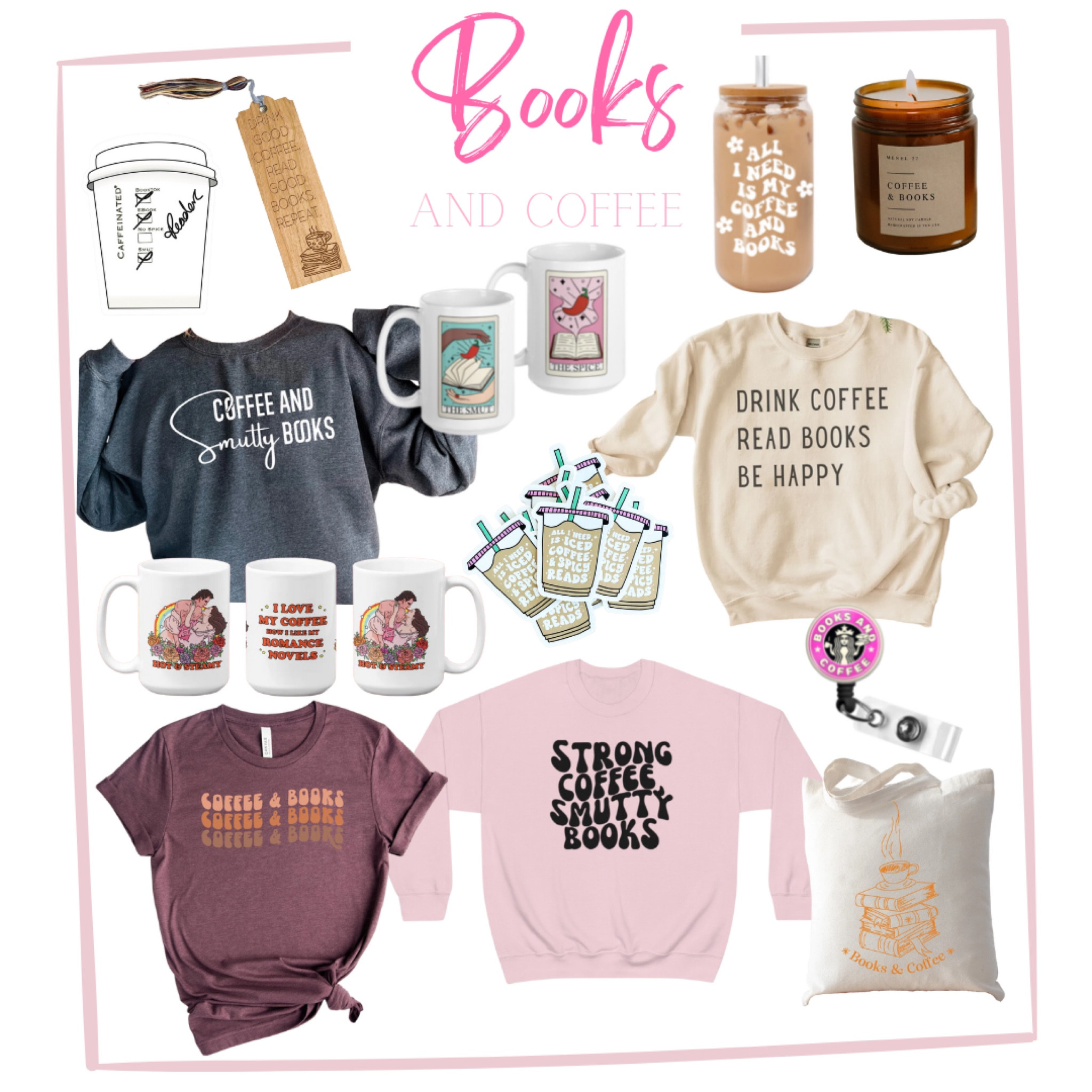 Bookish merch for the coffee lover ❤️☕️🌶️

Etsy • Book Merch • Bookish Sweatshirts and T-Shirts • Graphic Tee • Gift Guide for Readers • Romance Books • Spicy Books • Steamy Books • Bookish • Books • Reader • Booktok • Book Lover • Bookstagram • Bookworm • Coffee and Books • Book Community

#LTKFind #LTKSeasonal #LTKunder50