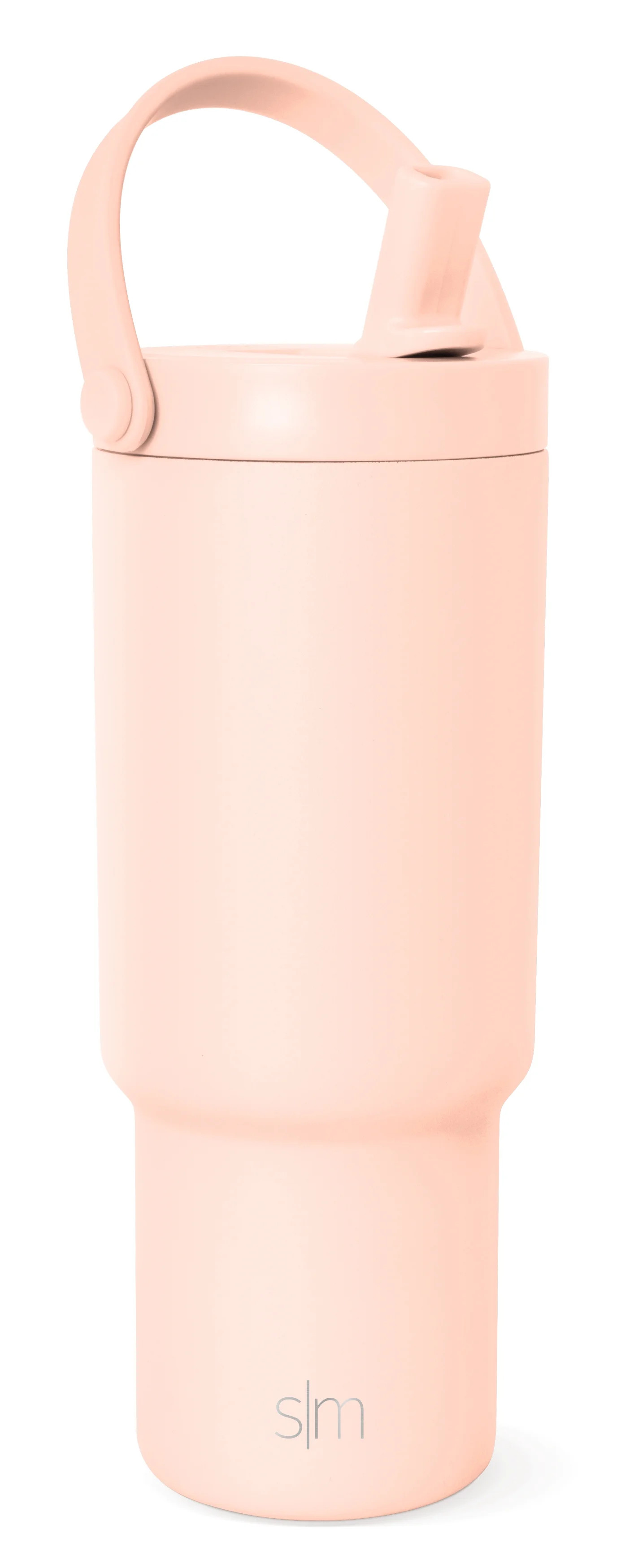 Simple Modern 24 fl oz Insulated Stainless Steel Trek Pivot Tumbler with Straw Lid and Top Handle... | Walmart (US)