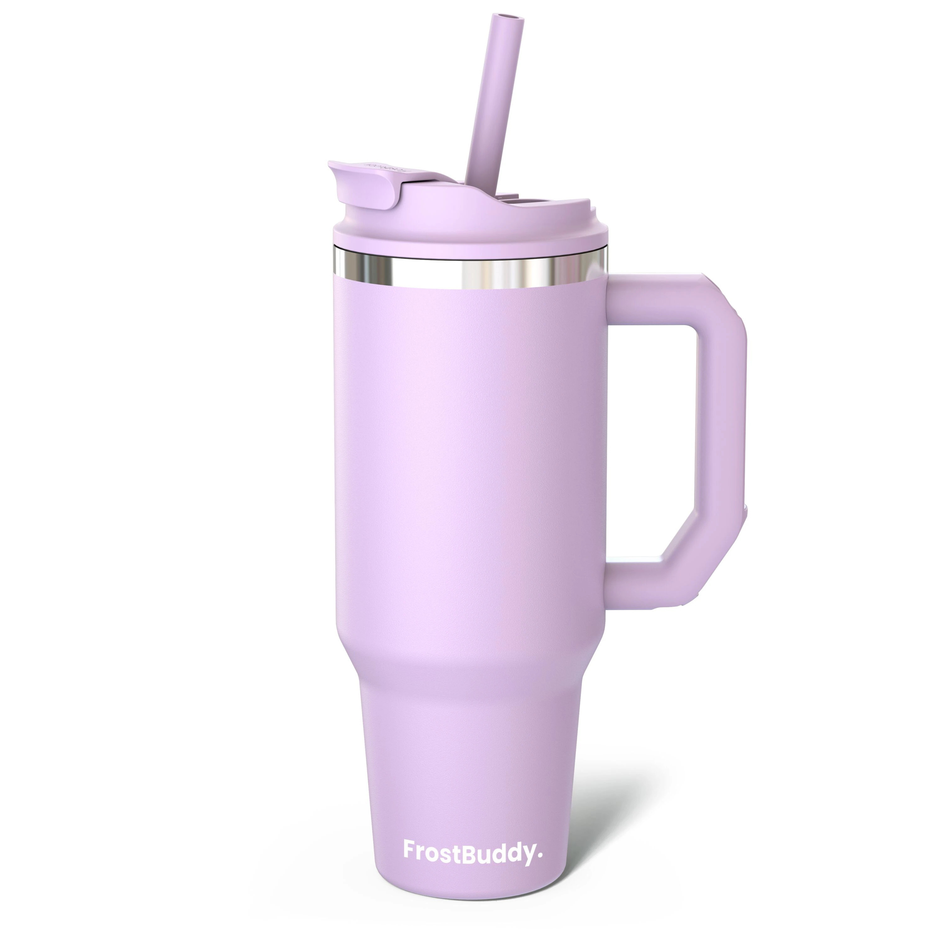 Frost Buddy 40 Fluid ounce(s) Purple Insulated Beverage cooler | THICC40-LAVENDER | Lowe's