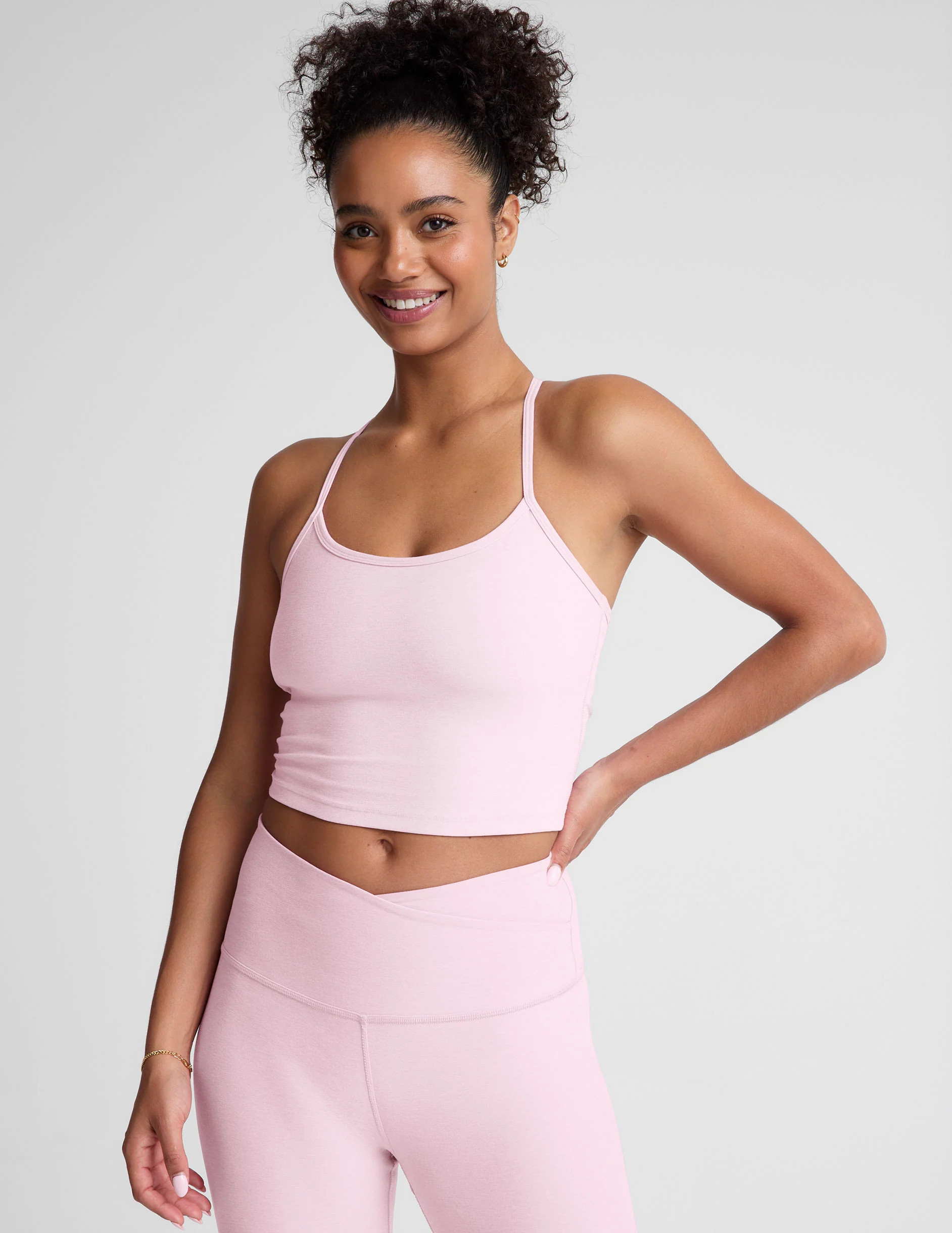 Spacedye Slim Racerback Cropped Tank | Beyond Yoga | Beyond Yoga