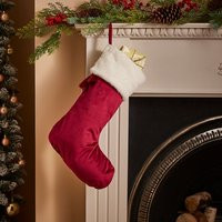 Red Santa Christmas Stocking | Dunelm (migrated)