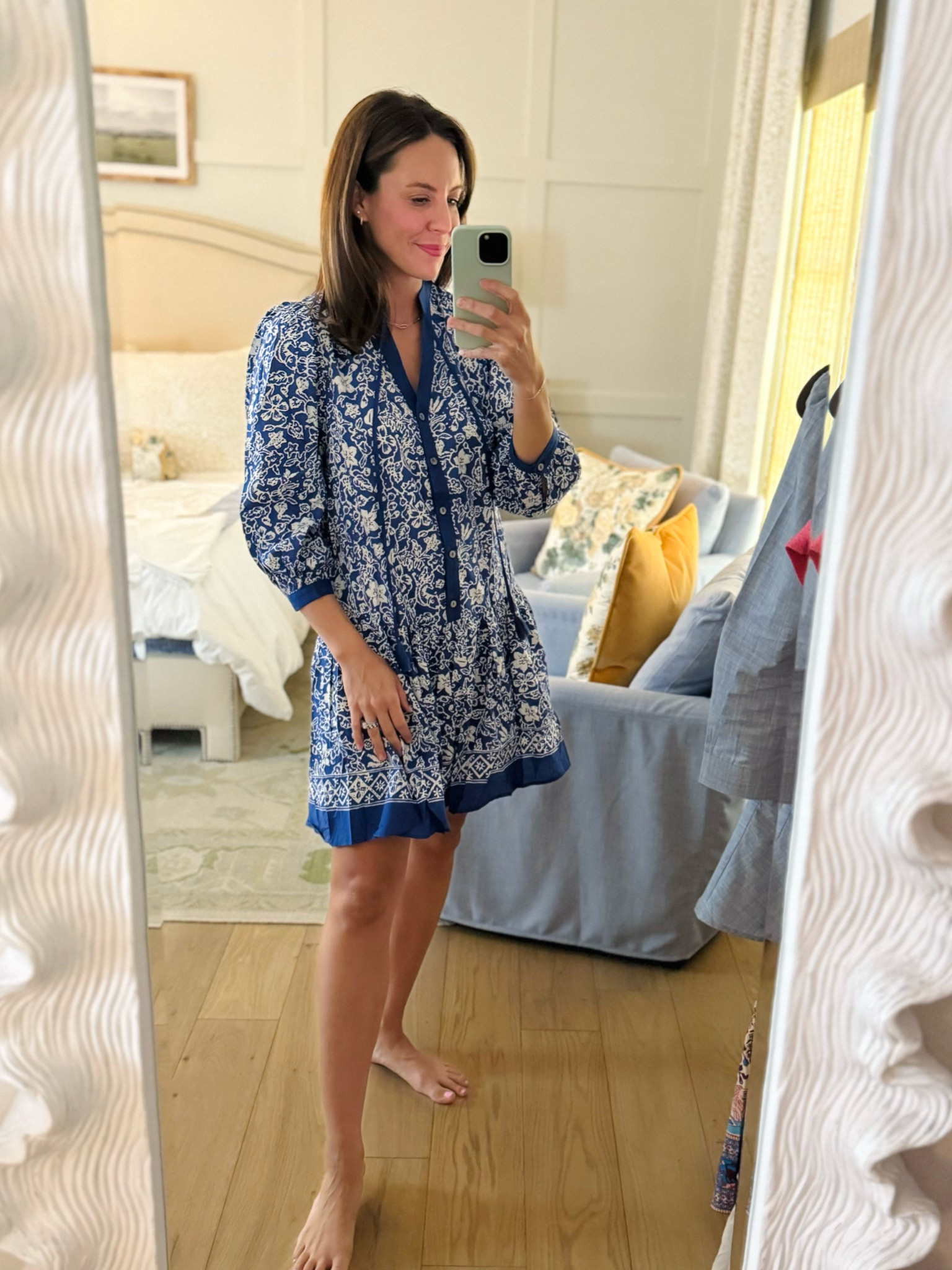 Easy breezy dress! Unlined. In a small. Use code ROSE15 for 15% off first order. 

#LTKfindsunder100 #LTKstyletip #LTKSeasonal