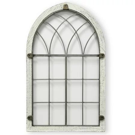 Colonial Window Arch Panel Wall Hanging with Fastner Detail | Walmart (US)