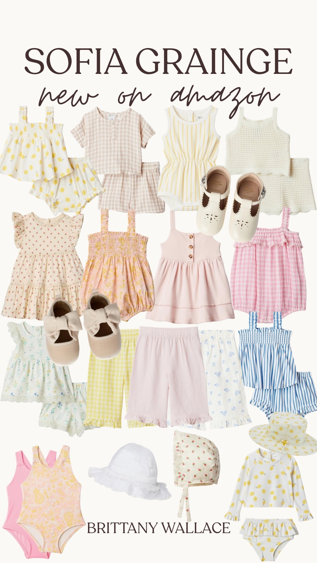 Dare I say best drop yet??? Obsessed with the brand new items from Sofia Grainge x Amazon! toddler girl outfits, baby girl outfits, kids spring and summer clothes, kids cotton clothes, matching sets, dresses, swimwear, shoes

#LTKBaby #LTKKids #LTKootd