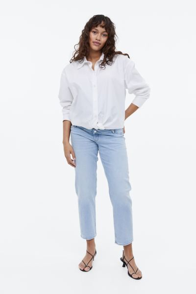 MAMA Straight Ankle Jeans | H&M (US + CA)