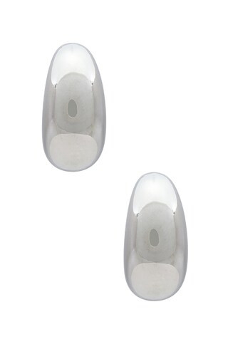 SHASHI Tsuki Hoops in Silver from Revolve.com | Revolve Clothing (Global)