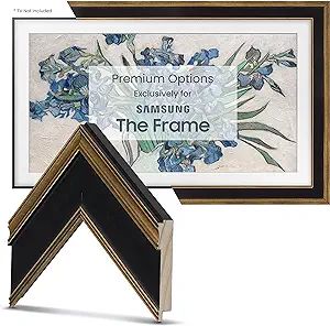 Deco TV Frames - Antique Gold & Black Smart Frame Compatible ONLY with Samsung The Frame TV (32",... | Amazon (US)