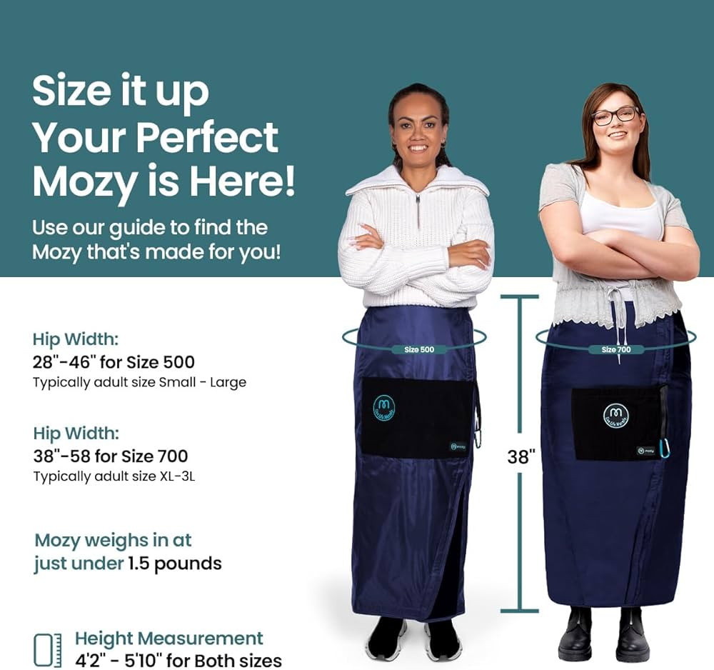 Mozy Wearable & Weatherproof Outdoor Blanket – Lower-Body Thermal Wrap for Superior Warmth | Amazon (US)