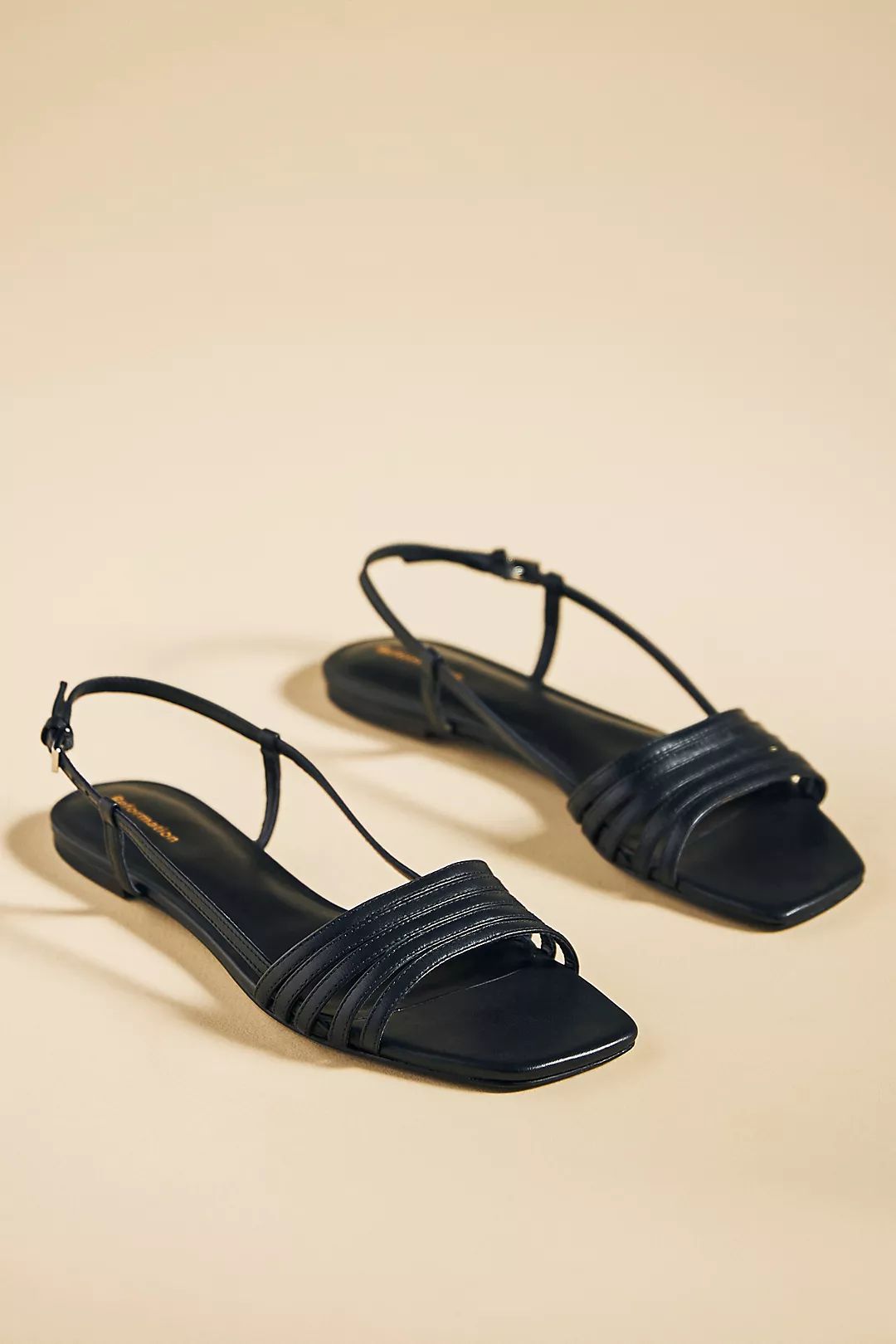 Reformation Millie Lattice Flat Sandals | Anthropologie (US)