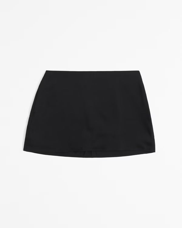 Mid Rise Mini Skort | Abercrombie & Fitch (US)