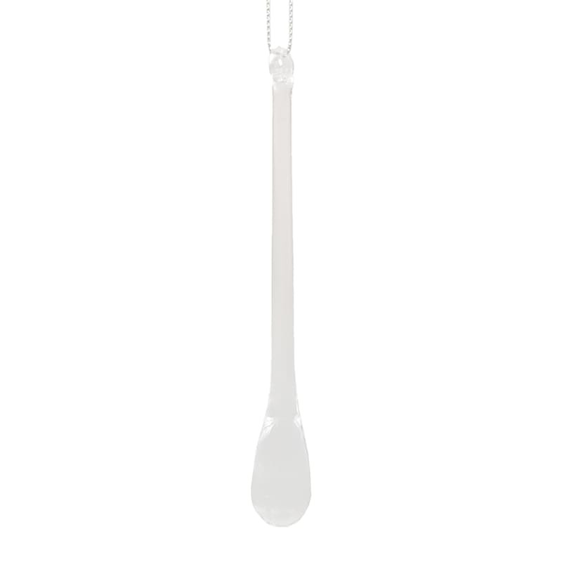 Clear Drop Ornament, 6" | At Home