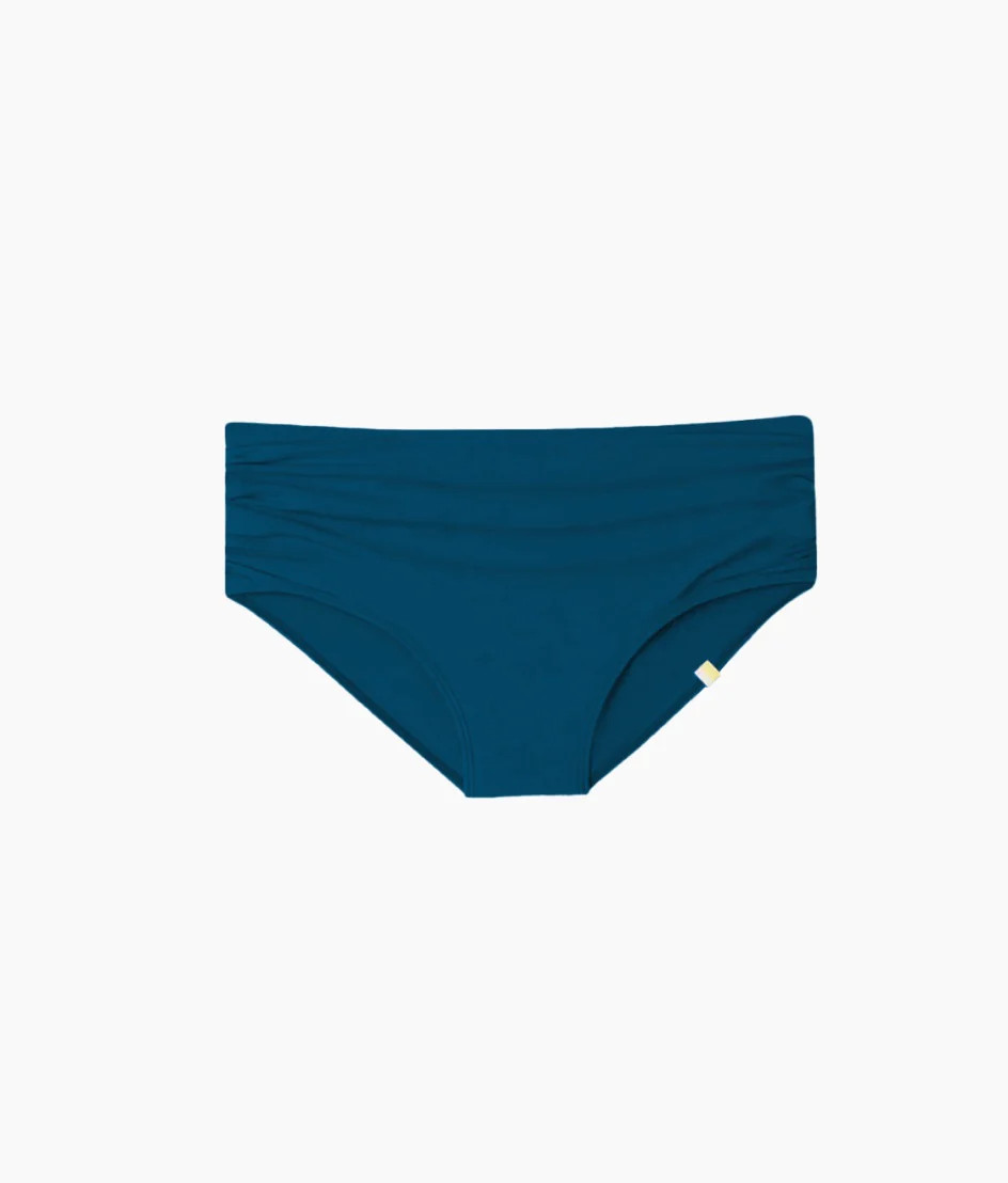 The Ruched High Leg High Rise Bottom | Summersalt | SummerSalt