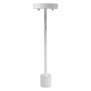 White Pendant Light Kit with Partial Metal Rod 860750 - The Home Depot | The Home Depot