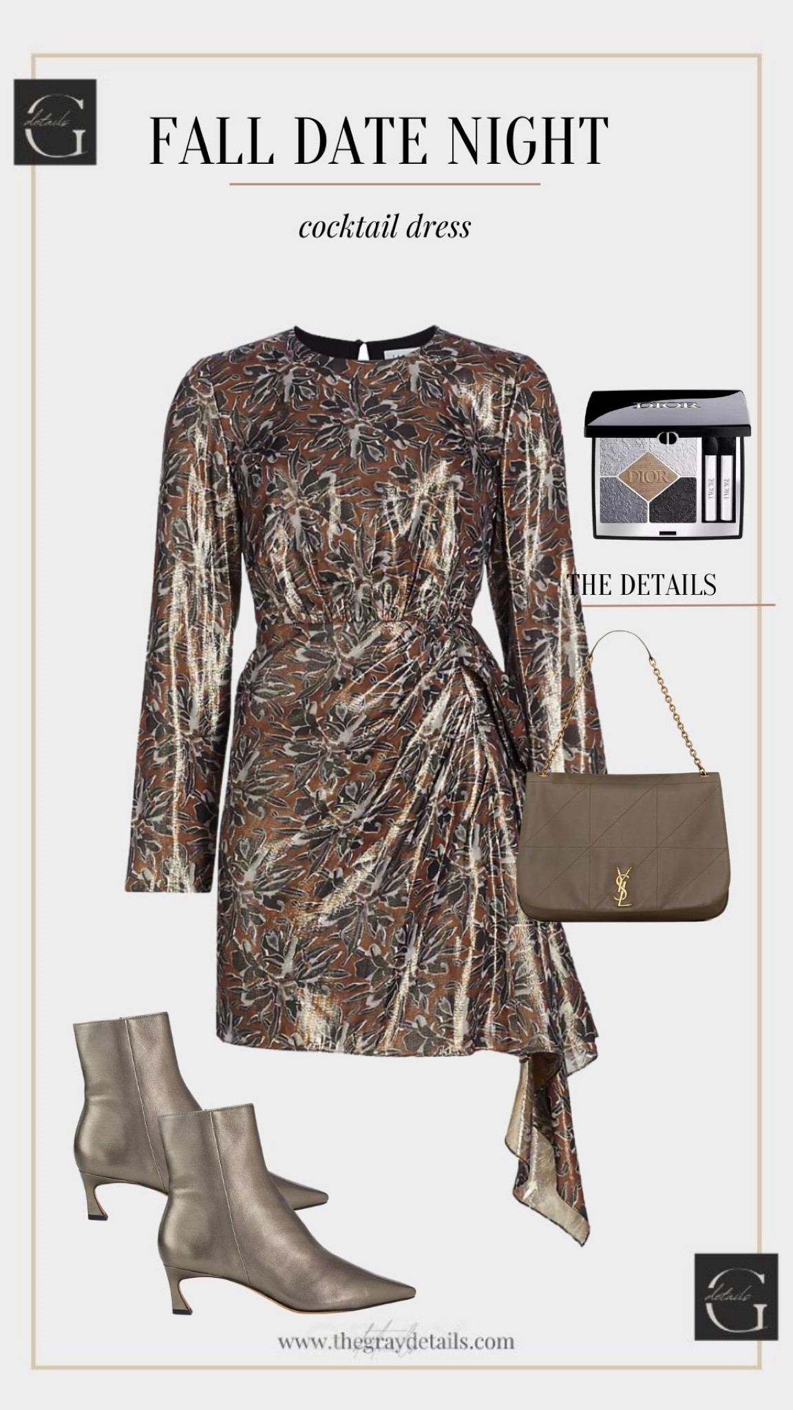 Fall date night outfit

Fall dress, fall dresses, metallic dress, metallic shoes, fall boots, fall wedding guest 

#LTKHoliday #LTKwedding #LTKshoecrush