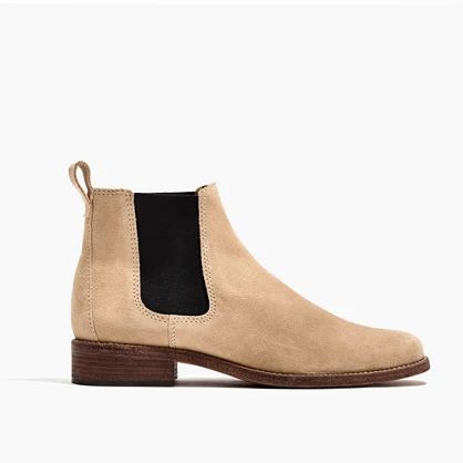 The Ainsley Chelsea Boot in Suede | Madewell