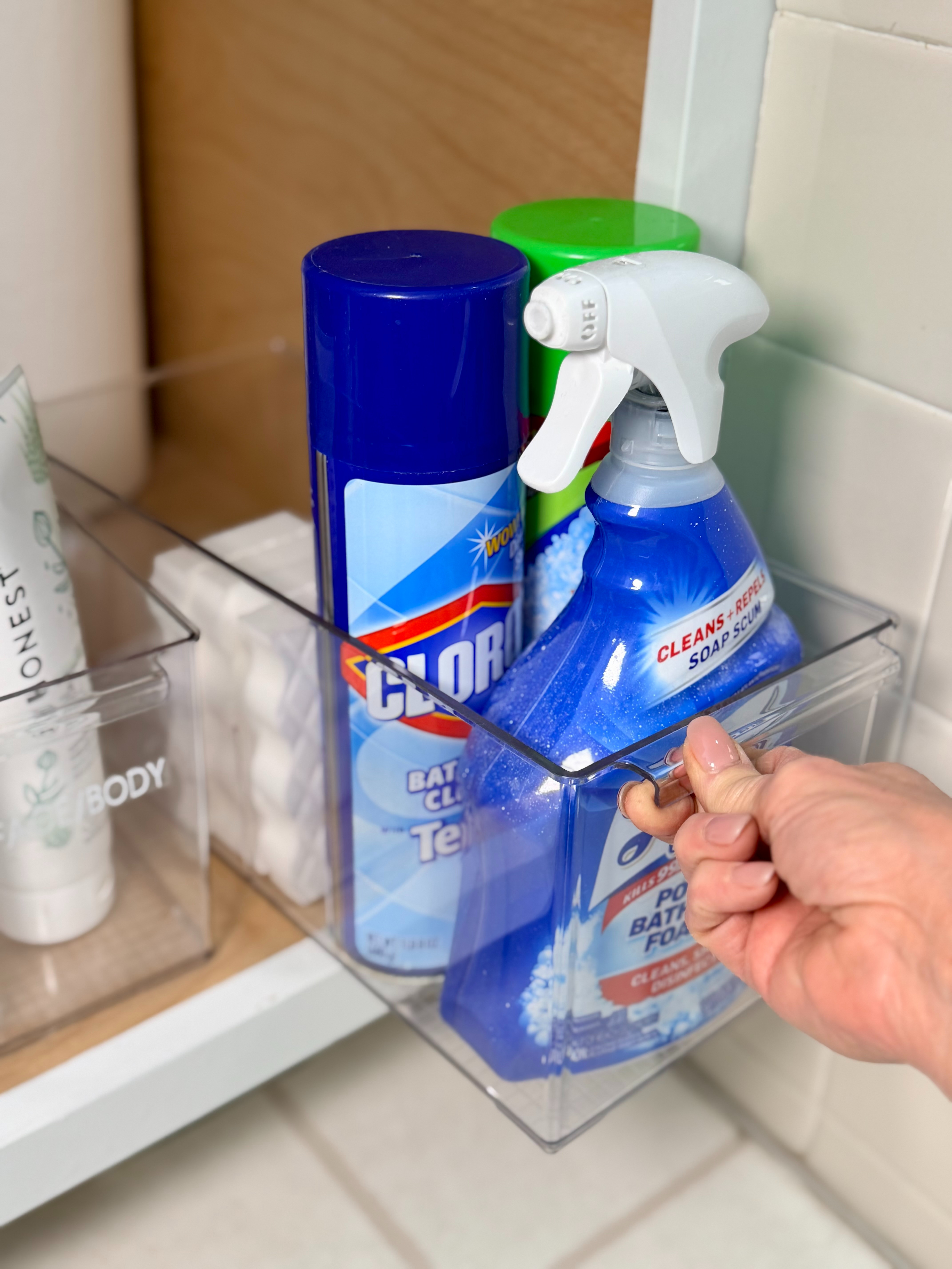 Our all time favorite bin.

It comes in two depths, 11" and 15". Within each depth there are four different widths, which makes it incredibly versatile for so many spaces.

We use these in pantries, kitchens, bathrooms, closets, offices, and even storage rooms.

Clean. Sleek. Beautiful. And they make it easy to keep like items together.

#organizesimply #thetracyway #professionalorganizer #homeorganization #containerstore #organizedhome 

 #LTKHome