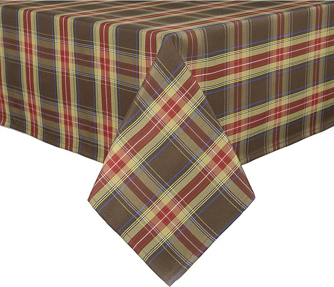 Hosonson Waterproof Rectangle Table Cloth 60x102 Inch - Waterproof Holiday Decoration Tablec... | Amazon (US)