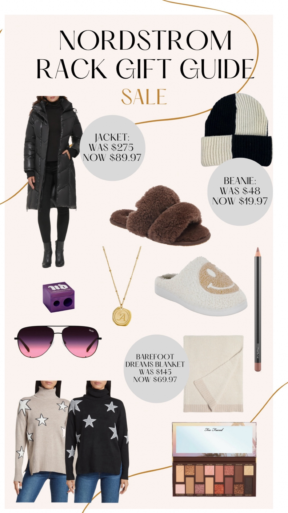 Nordstrom rack finds, most on sale!

Sunglasses | Ugg | beanie | barefoot dreams blanket | sale | Nordstrom rack sale | jewelry sale | make up sale | Black Friday sale

#LTKHoliday #LTKGiftGuide #LTKsalealert