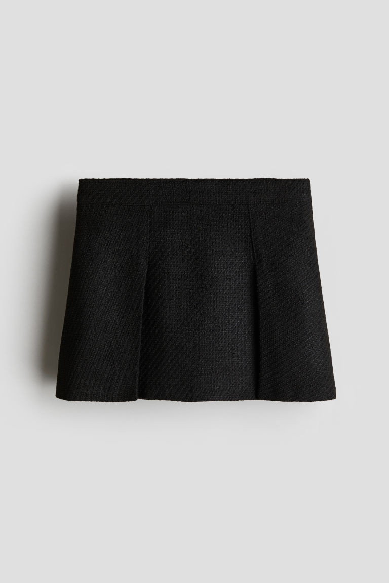H & M - Pleated Skirt - Black | H&M (US + CA)