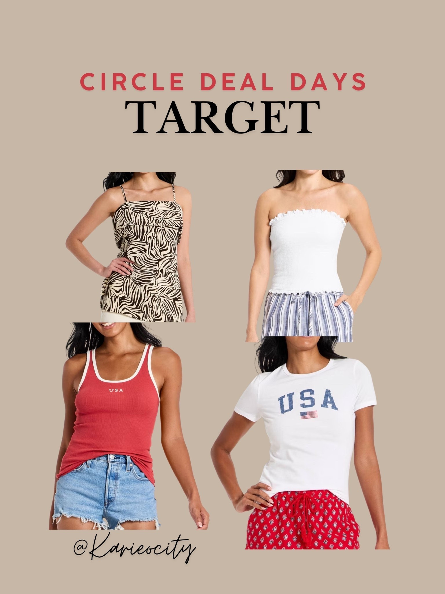 Target Circle Deal Days 🎯
 
These are such great deals ! 

Target// Target Style// Target Fashion// Target Sale// Circle Days at Target //4th of July //Zebra Print

#LTKSaleAlert