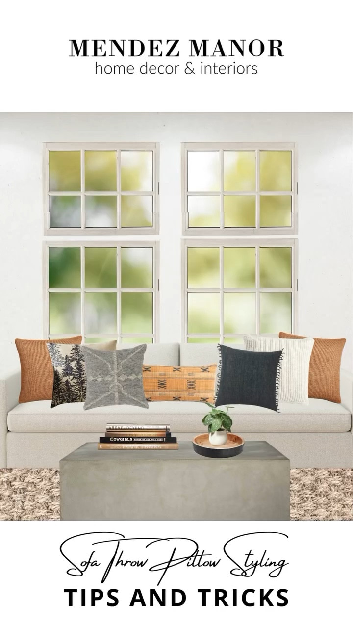 This collection of accent pillows mixes so well together! 

Perfect for fall and winter but can be left out all year long! 

Throw pillow styling guide on my blog here: https://mendezmanor.com/sofa-throw-pillow-styling-guide/

#throwpillows #sofapillow #tosspillow #accentpillow #couchpillow 

#LTKhome