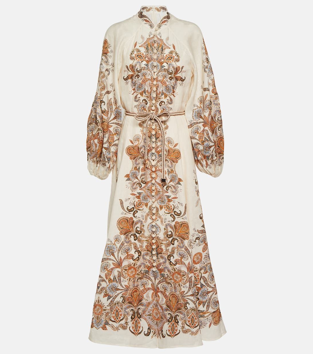 Devi paisley linen maxi dress | Mytheresa (US/CA)