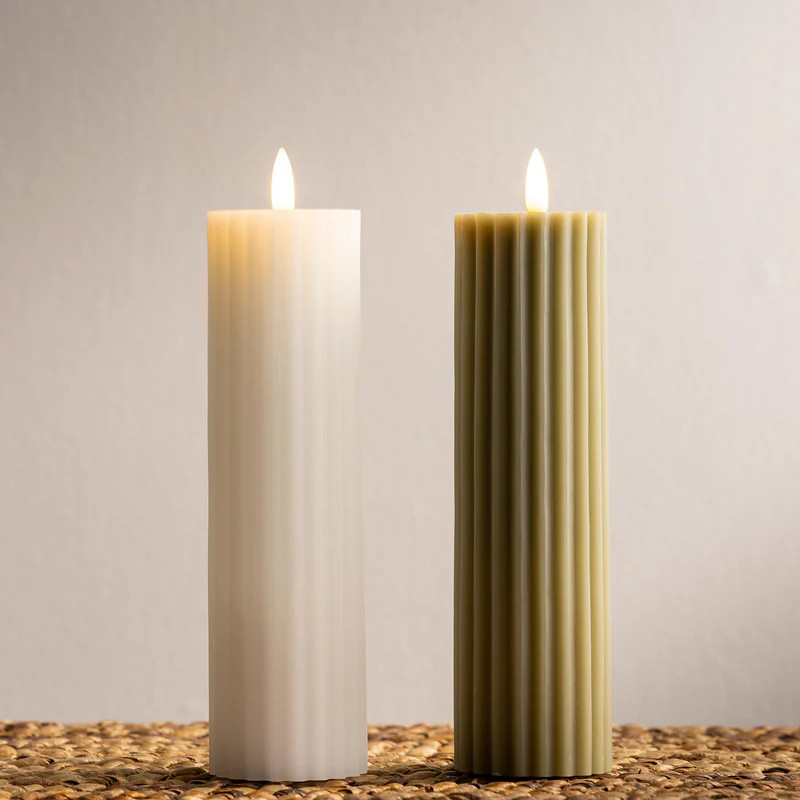 LED Flameless Candle, 9" | Plow & Hearth