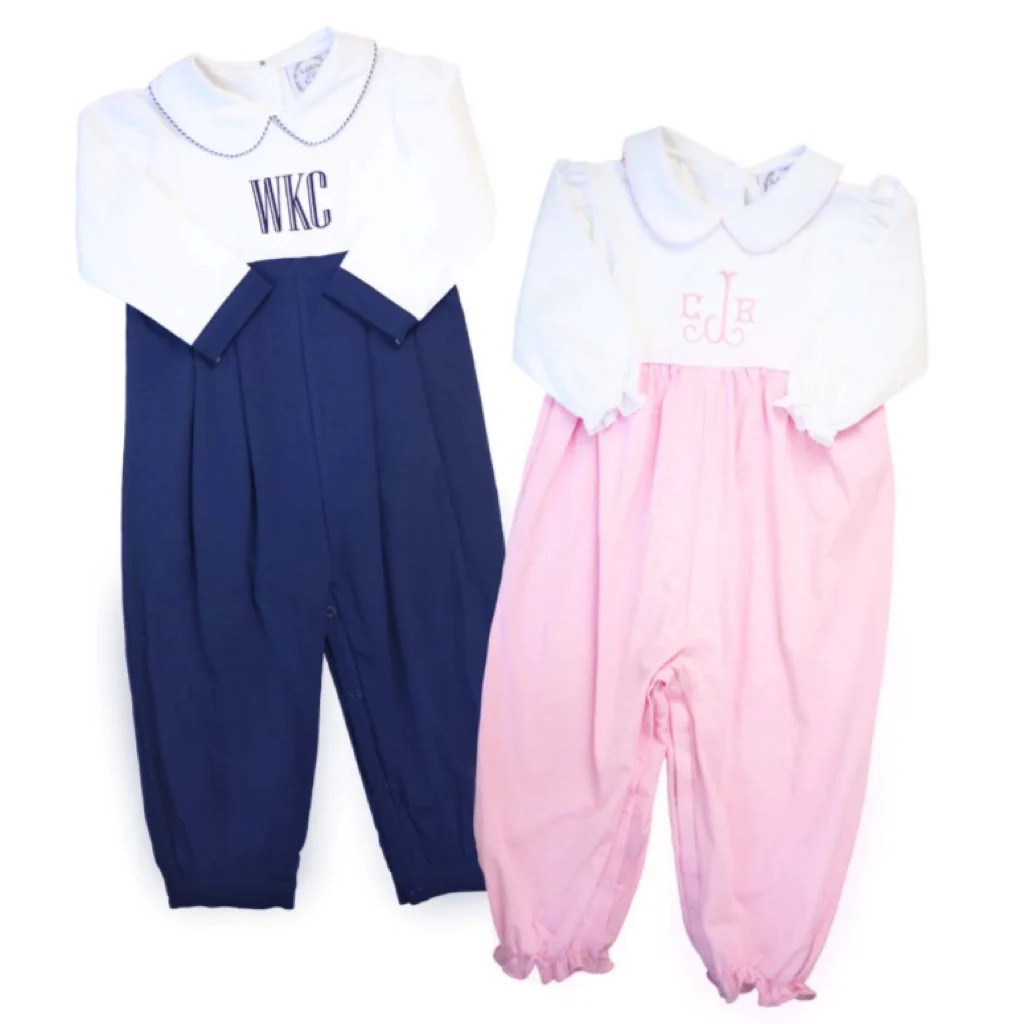 Reese Classic Baby Rompers | The Bella Bean